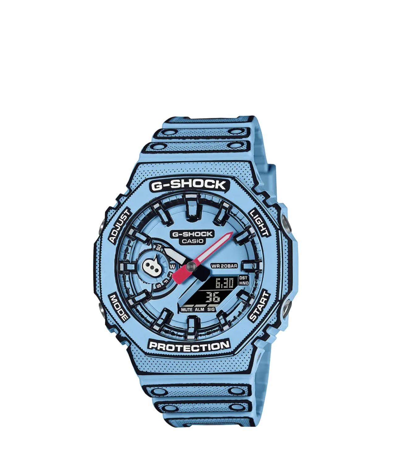 ⚡ G-SHOCK GA-2100BP-1A (Blue Paisley Series